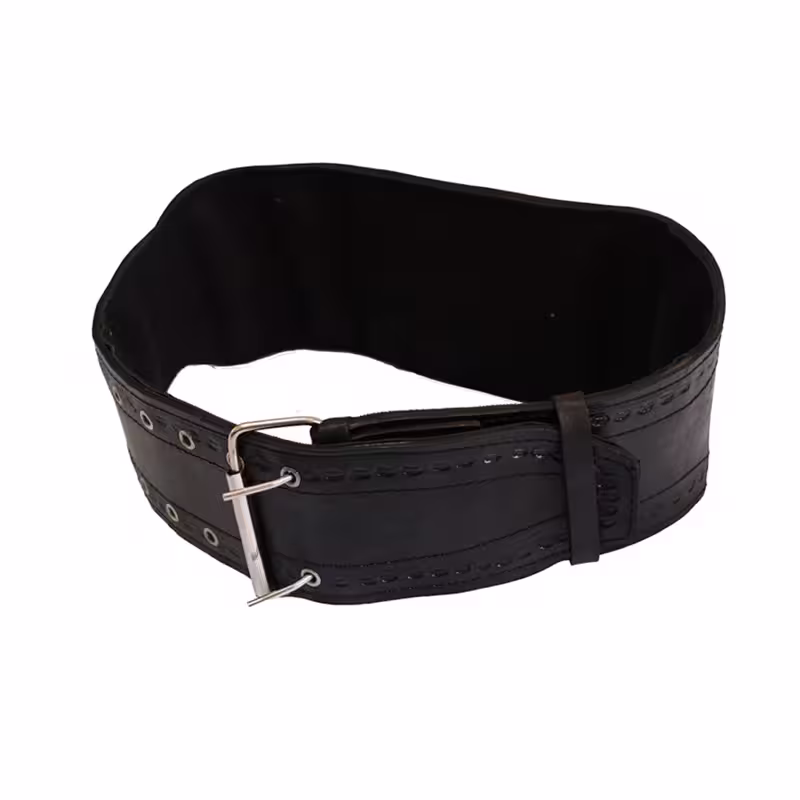 کمربند پاورلیفتینگ چرم حرفه ای